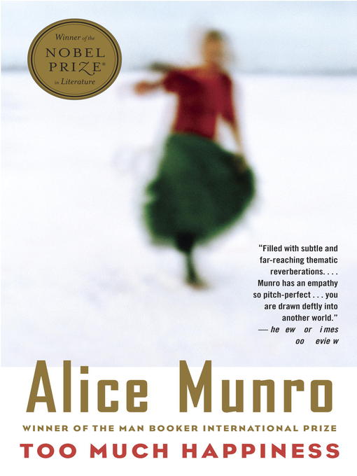 Alice Munro创作的Too Much Happiness作品的详细信息 - 可供借阅
